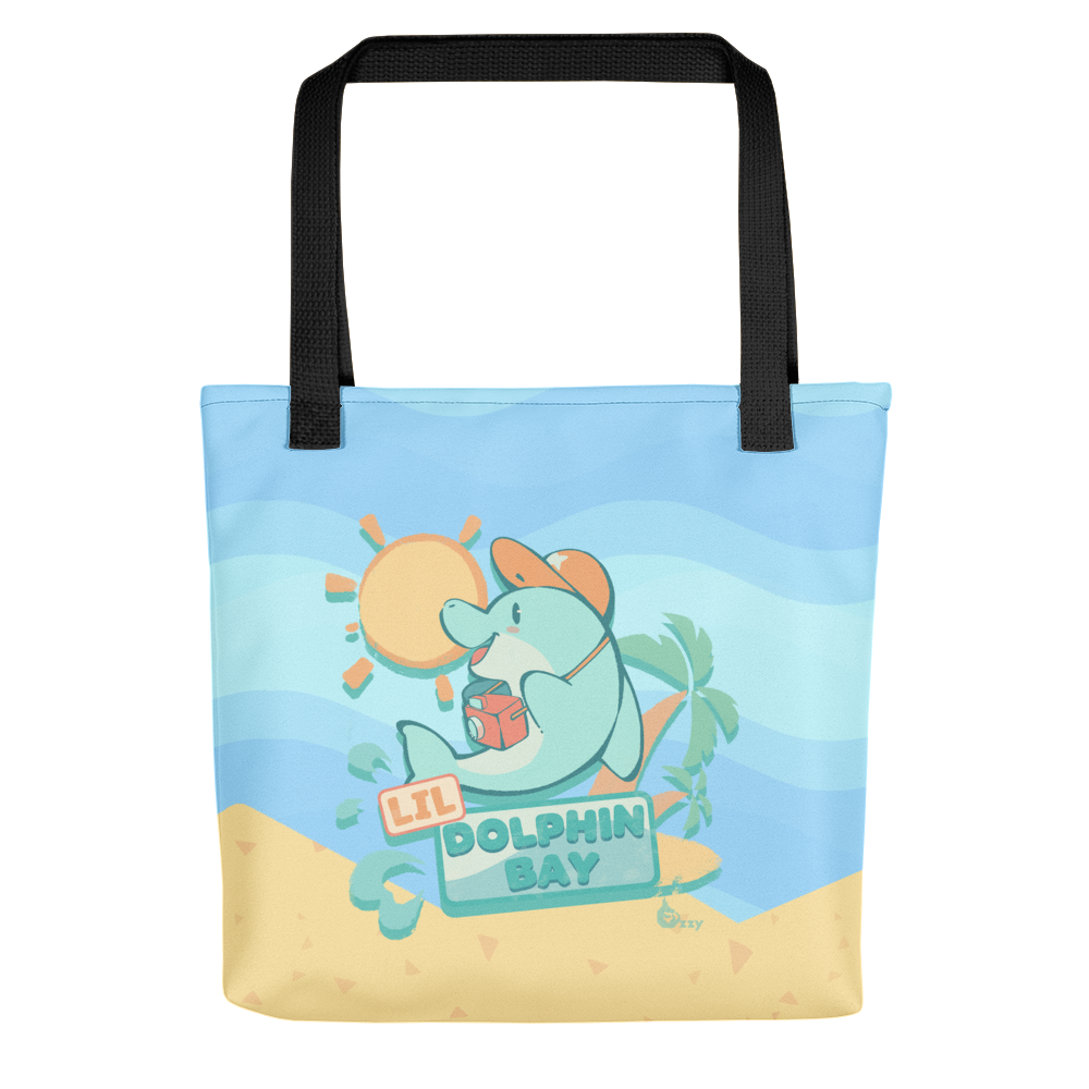 Lil Dolphin Bay Fun Tote Bag - PretendAgain ✨