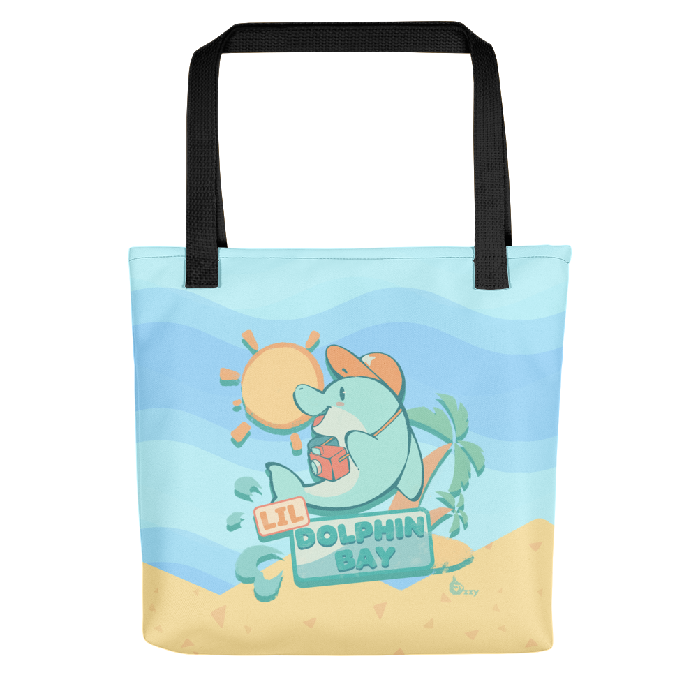 Lil Dolphin Bay Fun Tote Bag - PretendAgain ✨