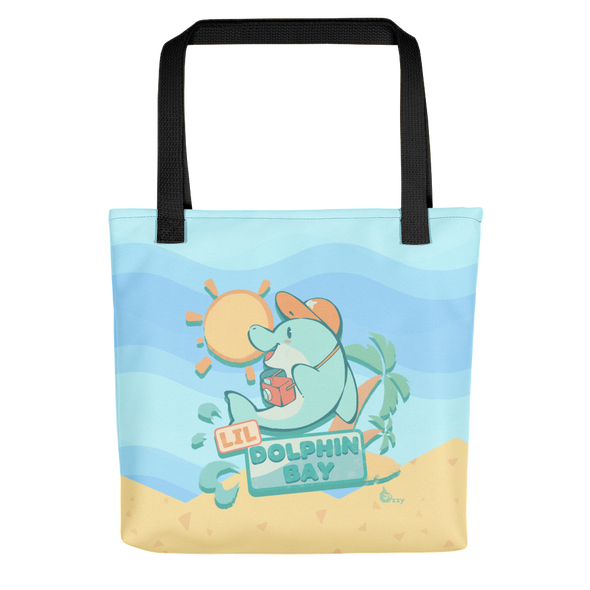 Lil Dolphin Bay Fun Tote Bag - PretendAgain ✨