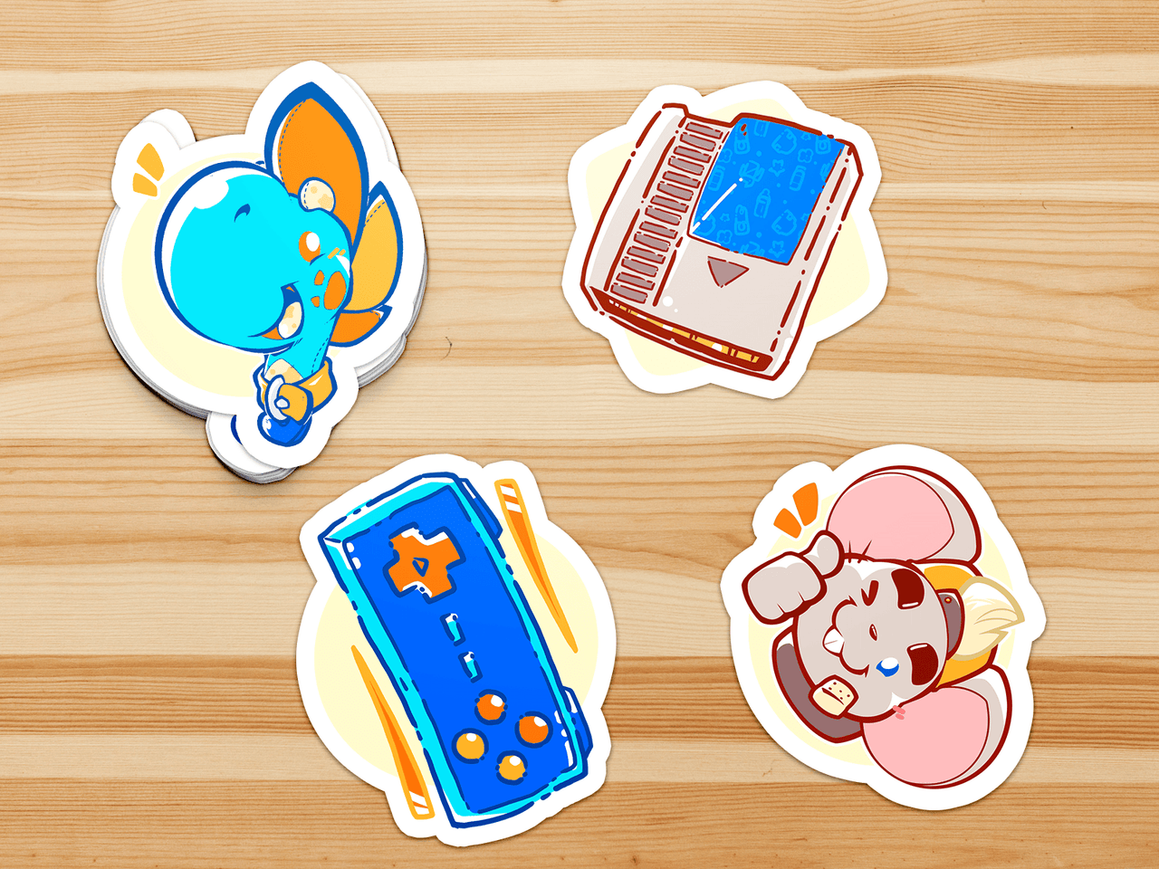 Game Changer Complete Sticker Set (1 each, total 4)