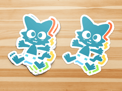 Simply Pawsome Catto Sticker