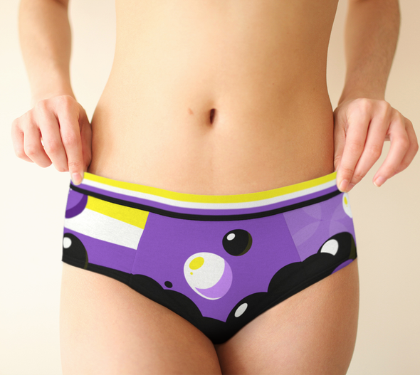Non-binary Bubble Mower Panties (Toy Panties - 2021) - PretendAgain ✨