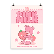 Pink Milk Poster (Large) - PretendAgain ✨