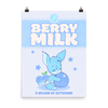 Berry Milk Poster (Large) - PretendAgain ✨