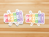 Gay Pride Sticker (Toy Pride - 2021) - PretendAgain ✨