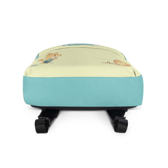 Puppy Time Diaper Bagpack (Cream) - PretendAgain