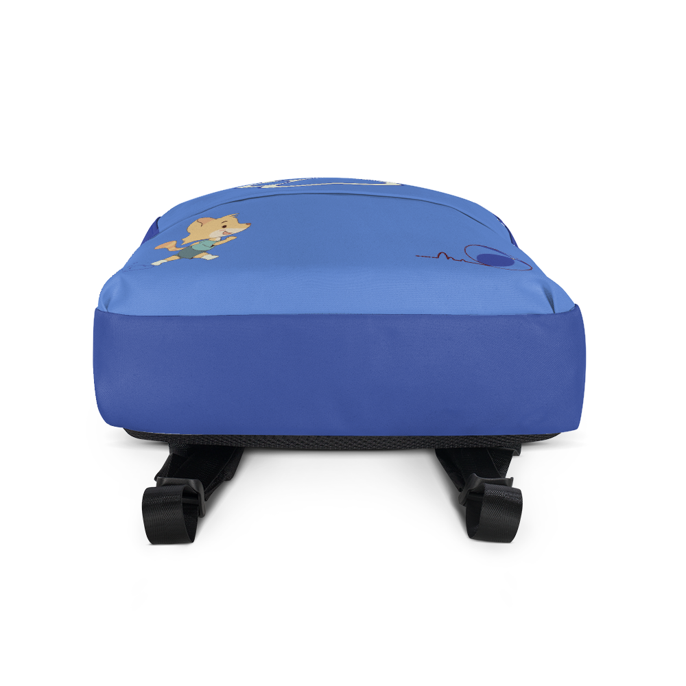 Puppy Time Diaper Bagpack (Blue) - PretendAgain