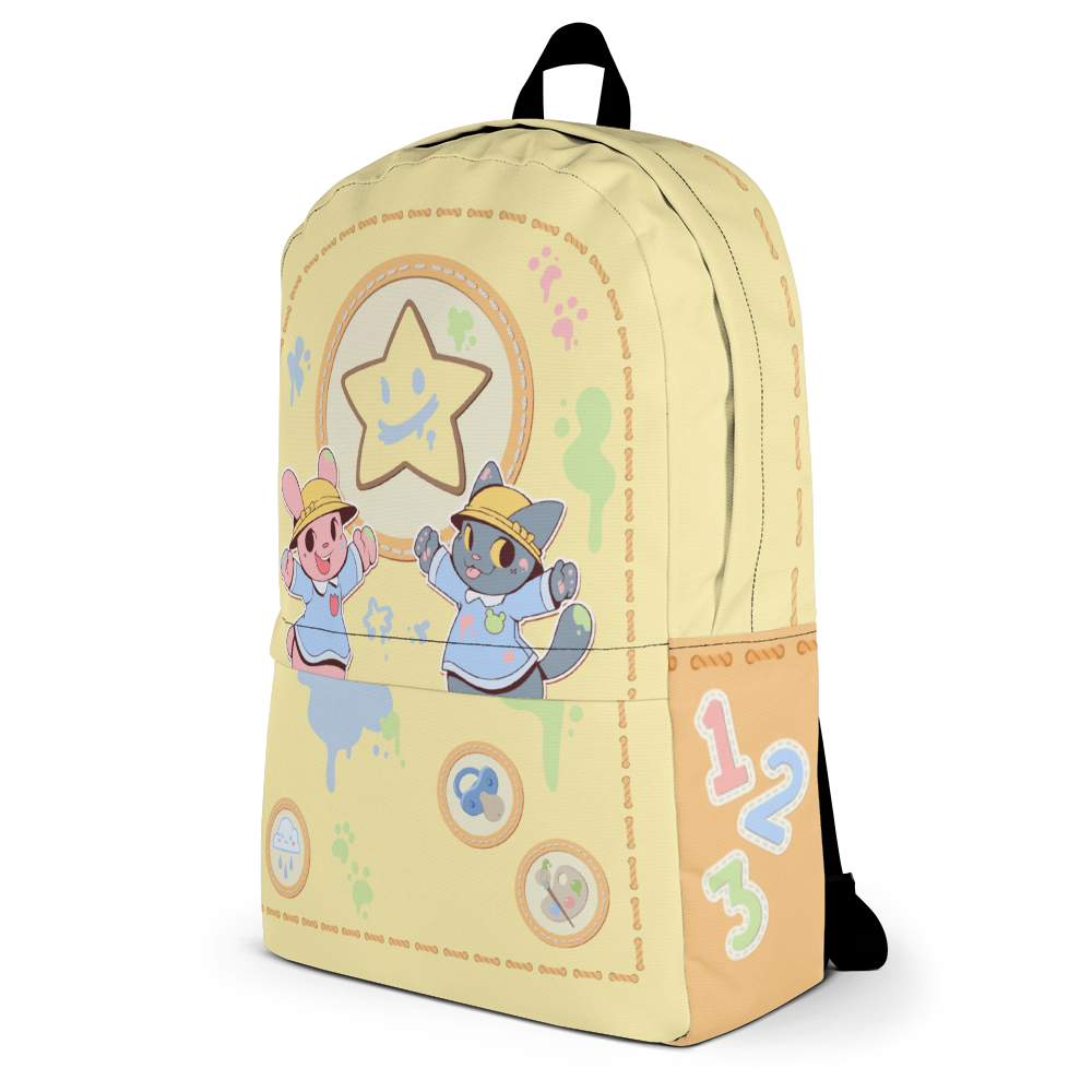 Kawaii Gaku Academy Diaper Bagpack (Fingerpaint Edition) - PretendAgain