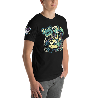 Game On Shirt (Dark Green/Purple) - PretendAgain