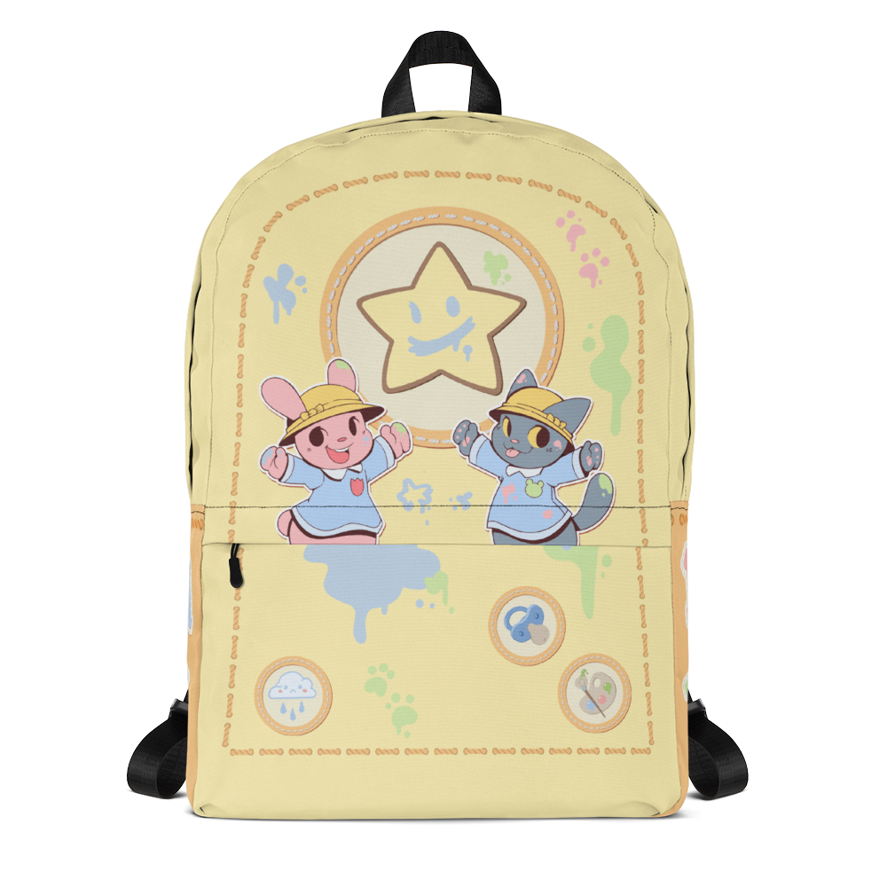 Kawaii Gaku Academy Diaper Bagpack (Fingerpaint Edition) - PretendAgain