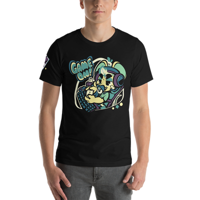 Game On Shirt (Dark Green/Purple) - PretendAgain