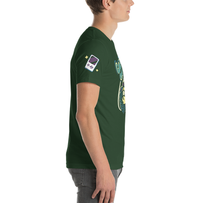 Game On Shirt (Dark Green/Purple) - PretendAgain