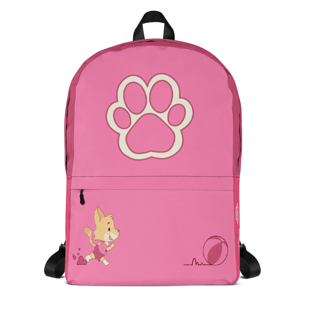 Puppy Time Diaper BagPack (Pink) - PretendAgain