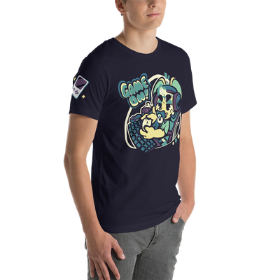 Game On Shirt (Dark Green/Purple) - PretendAgain