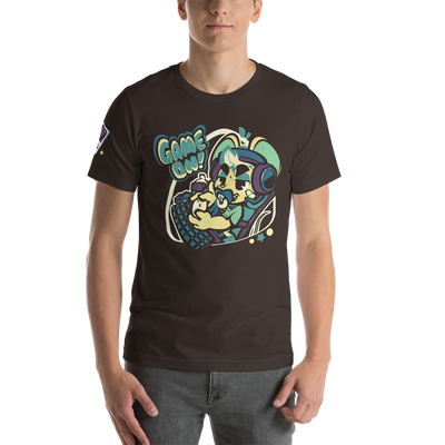 Game On Shirt (Dark Green/Purple) - PretendAgain