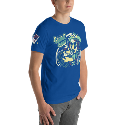 Game On Shirt (Dark Green/Purple) - PretendAgain