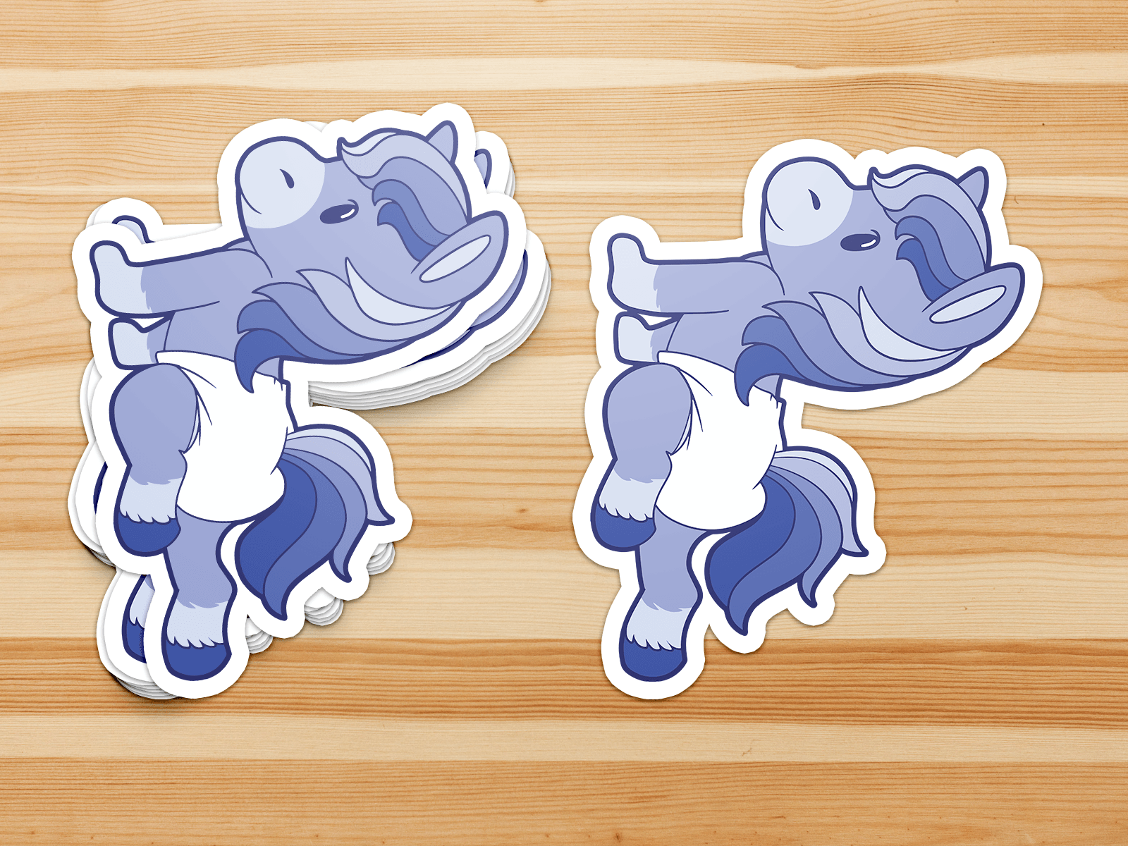 BIG Friends Stickers - Pony - PretendAgain ✨