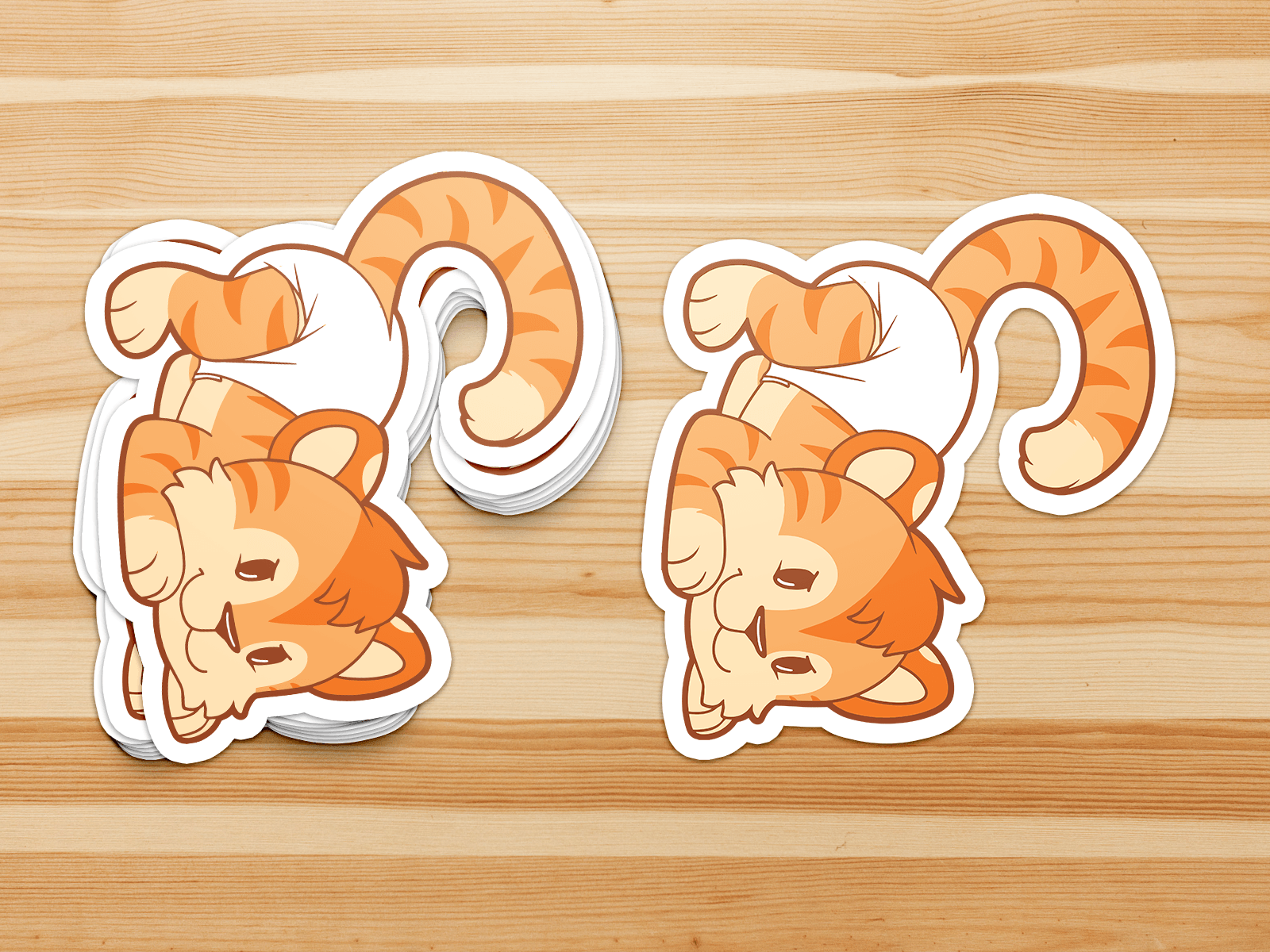 BIG Friends Stickers - Tiger - PretendAgain ✨