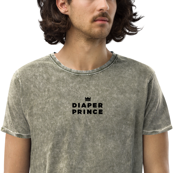 Diaper Prince Embroidered Husky T-Shirt
