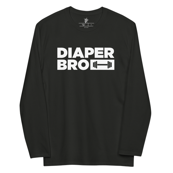 Diaper Bro Long Sleeve Shirt