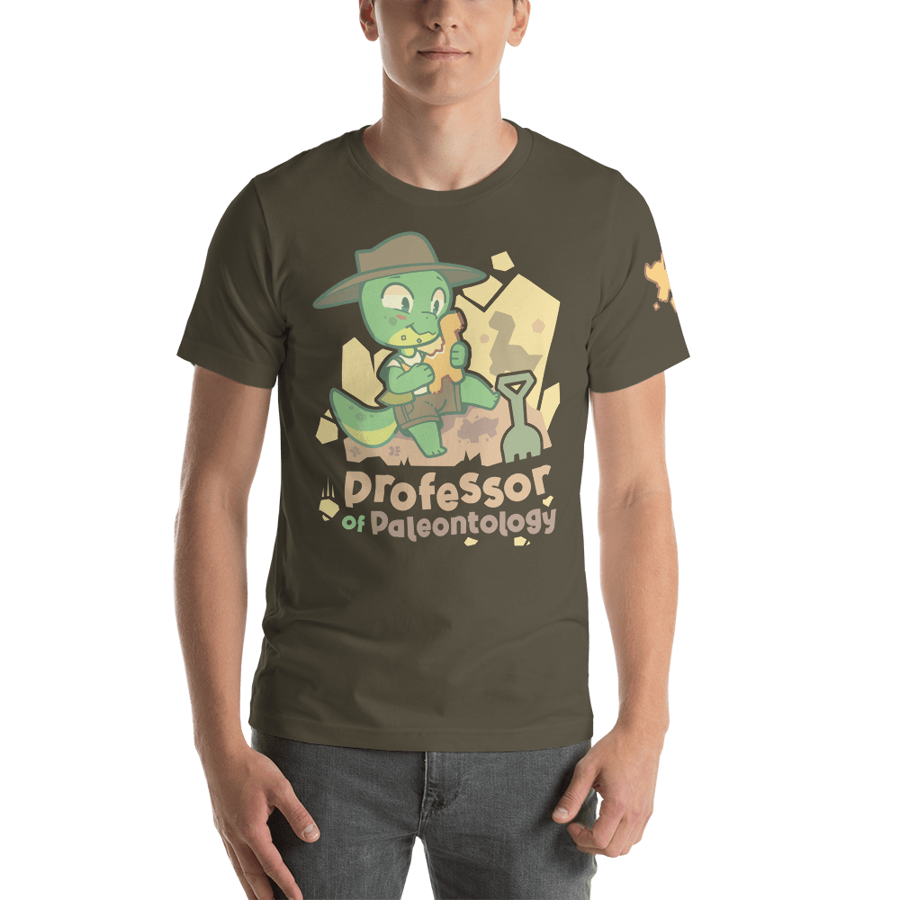 Professor of Paleontology - "Oh Woah!" T-Shirt