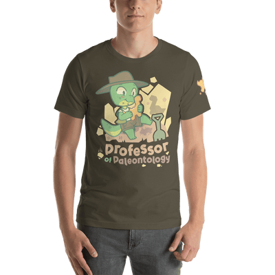 Professor of Paleontology - "Oh Woah!" T-Shirt