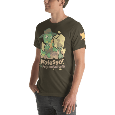 Professor of Paleontology - "Oh Woah!" T-Shirt