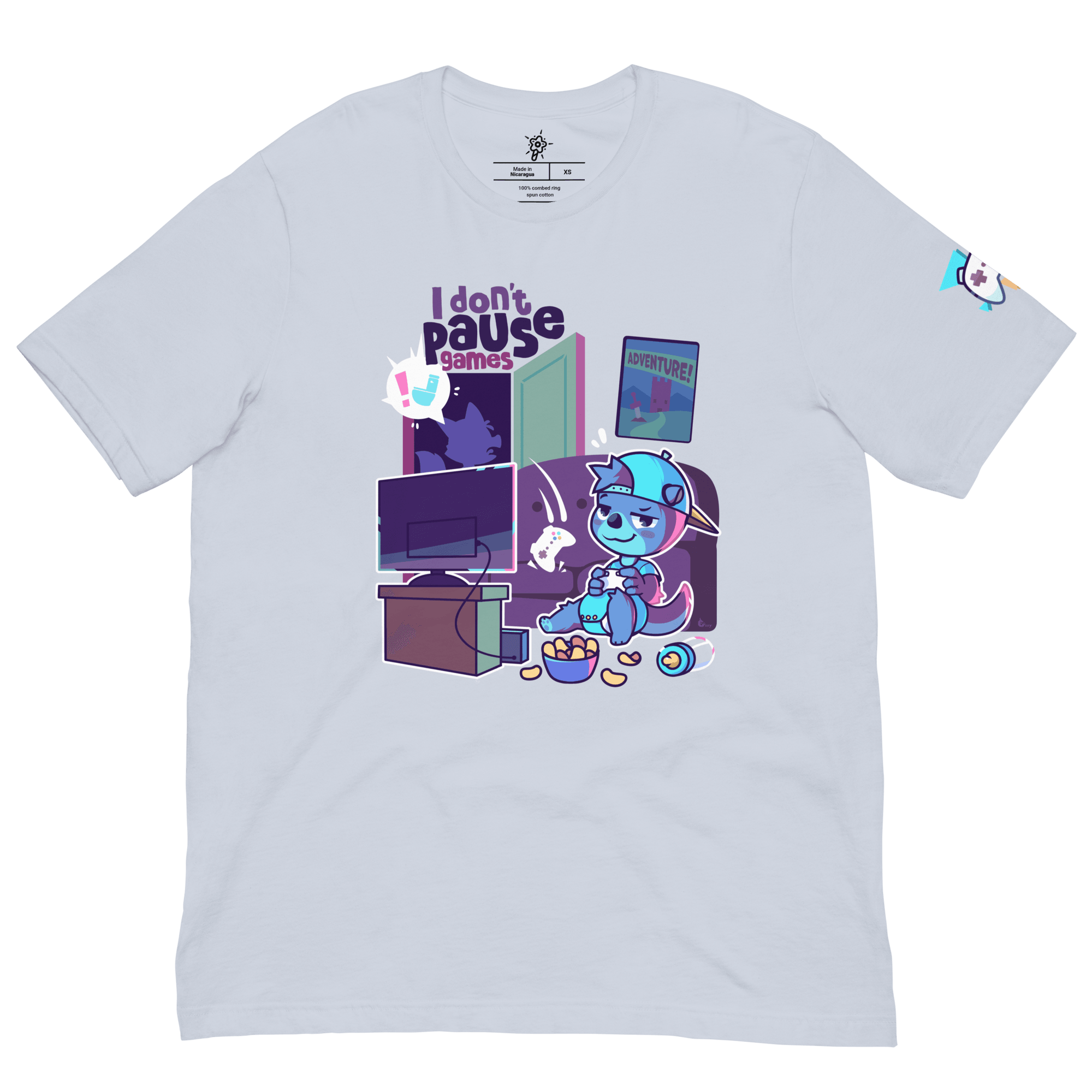 I Don't Pause Games T-Shirt