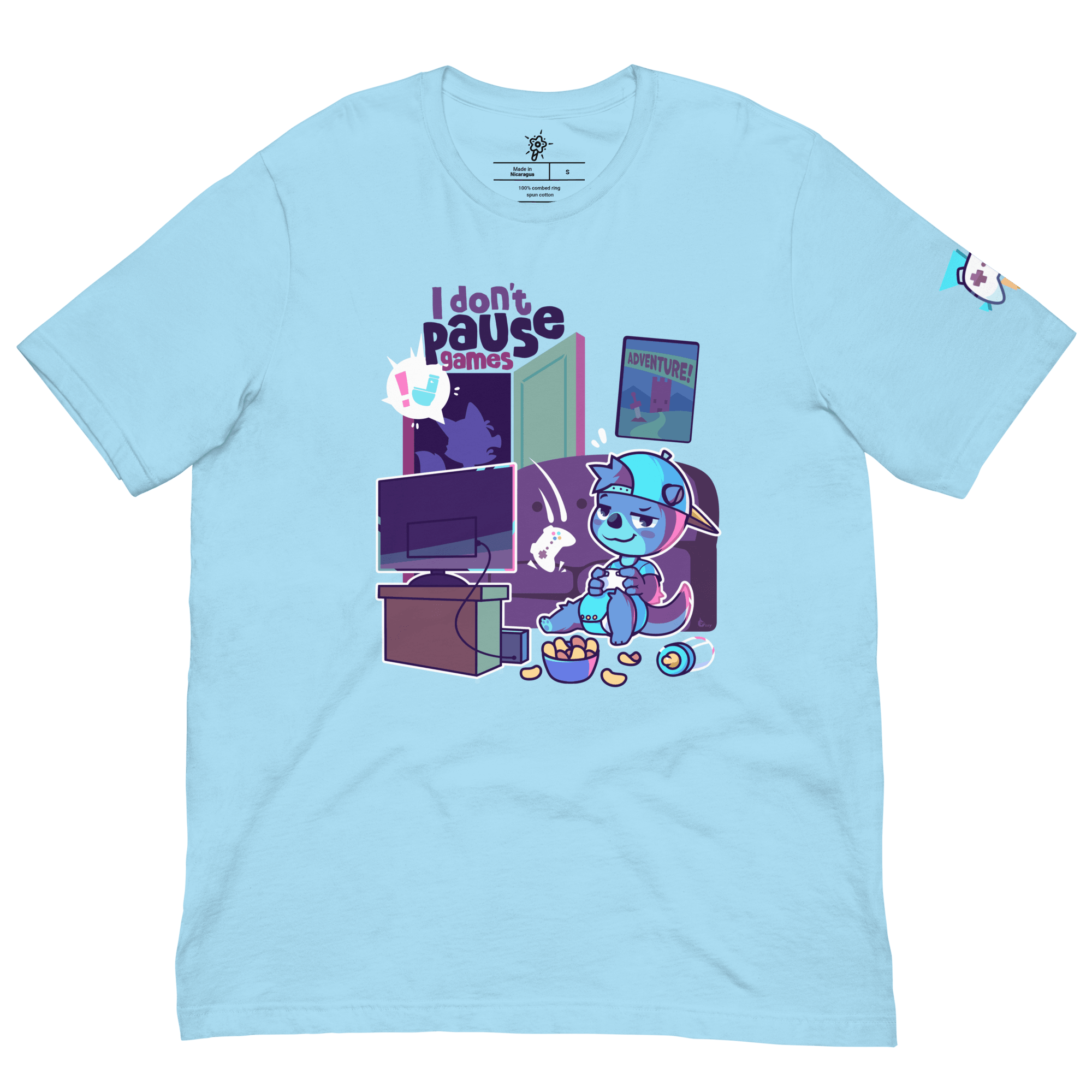 I Don't Pause Games T-Shirt