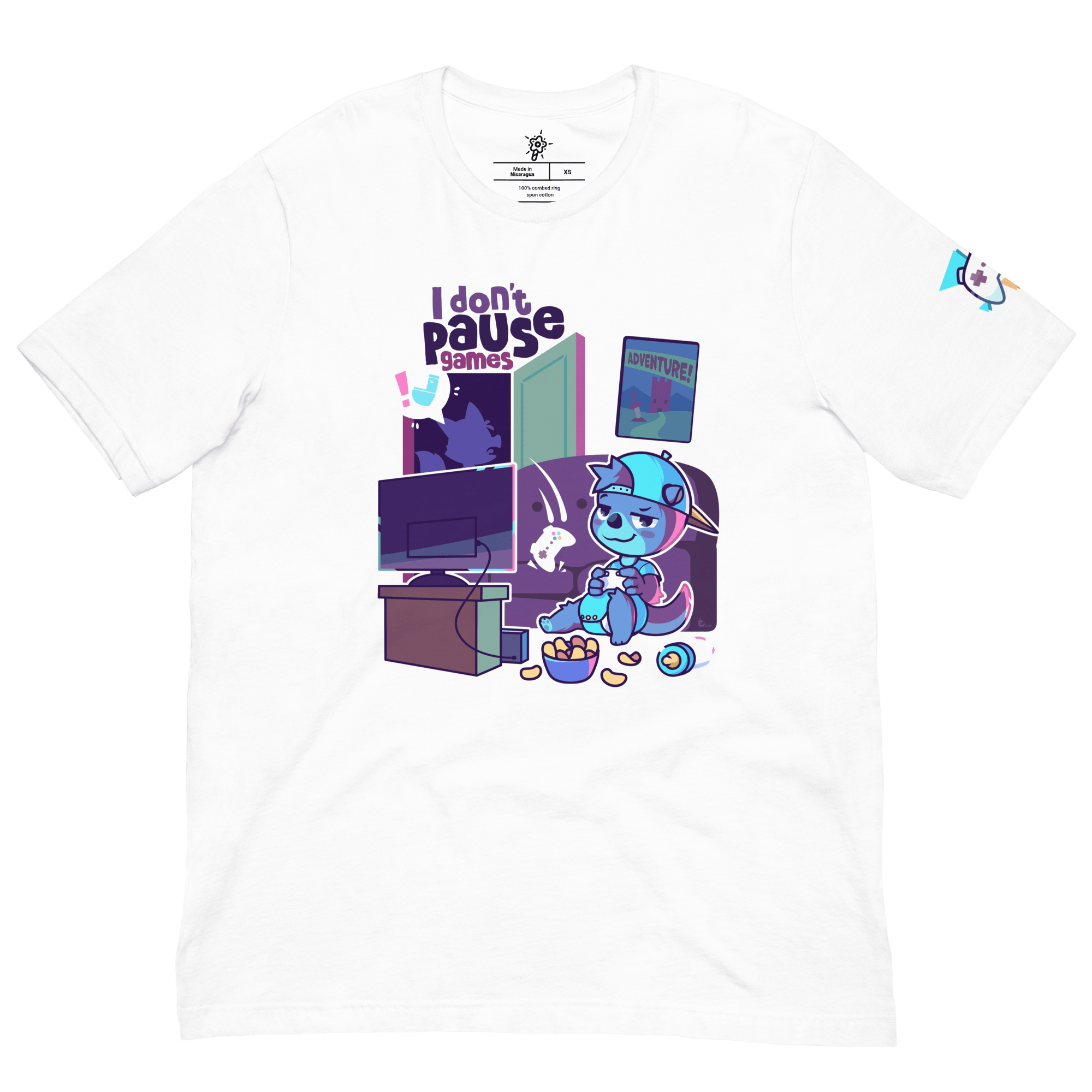 I Don't Pause Games T-Shirt