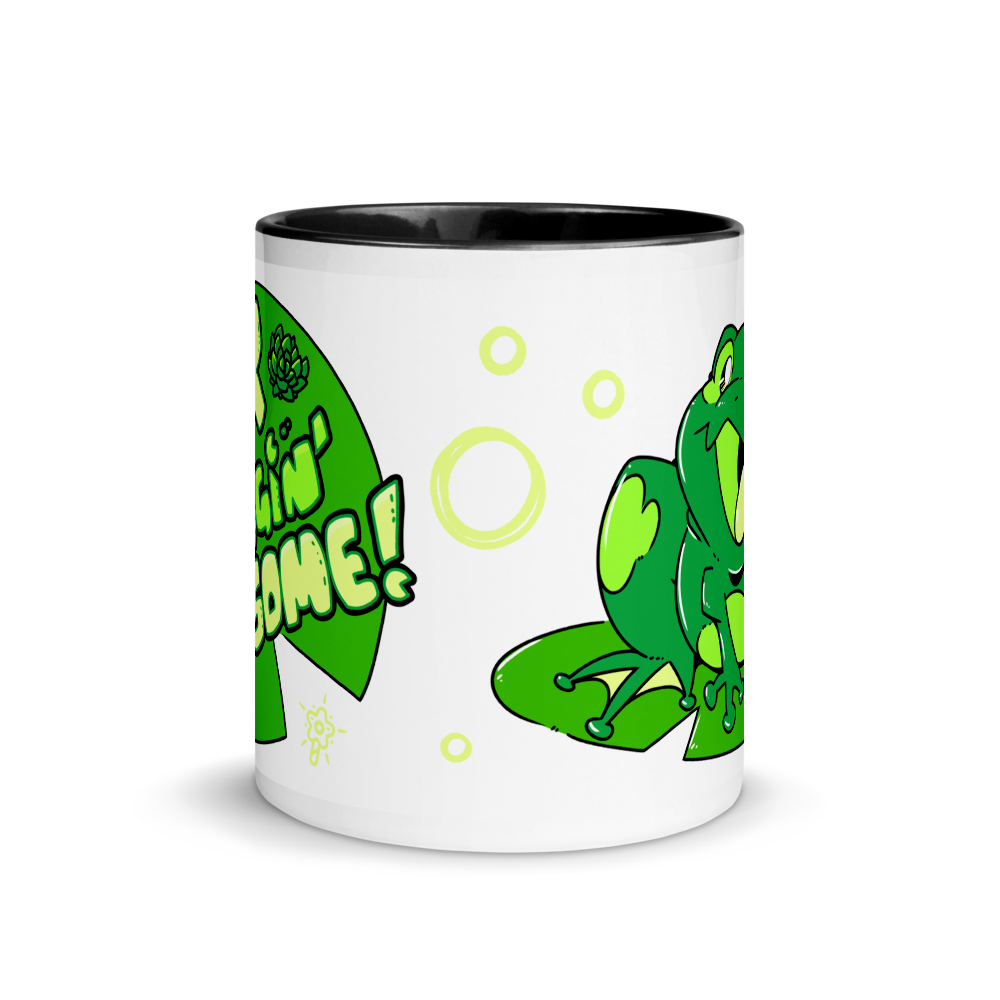 Froggin' Awesome Mug - PretendAgain ✨