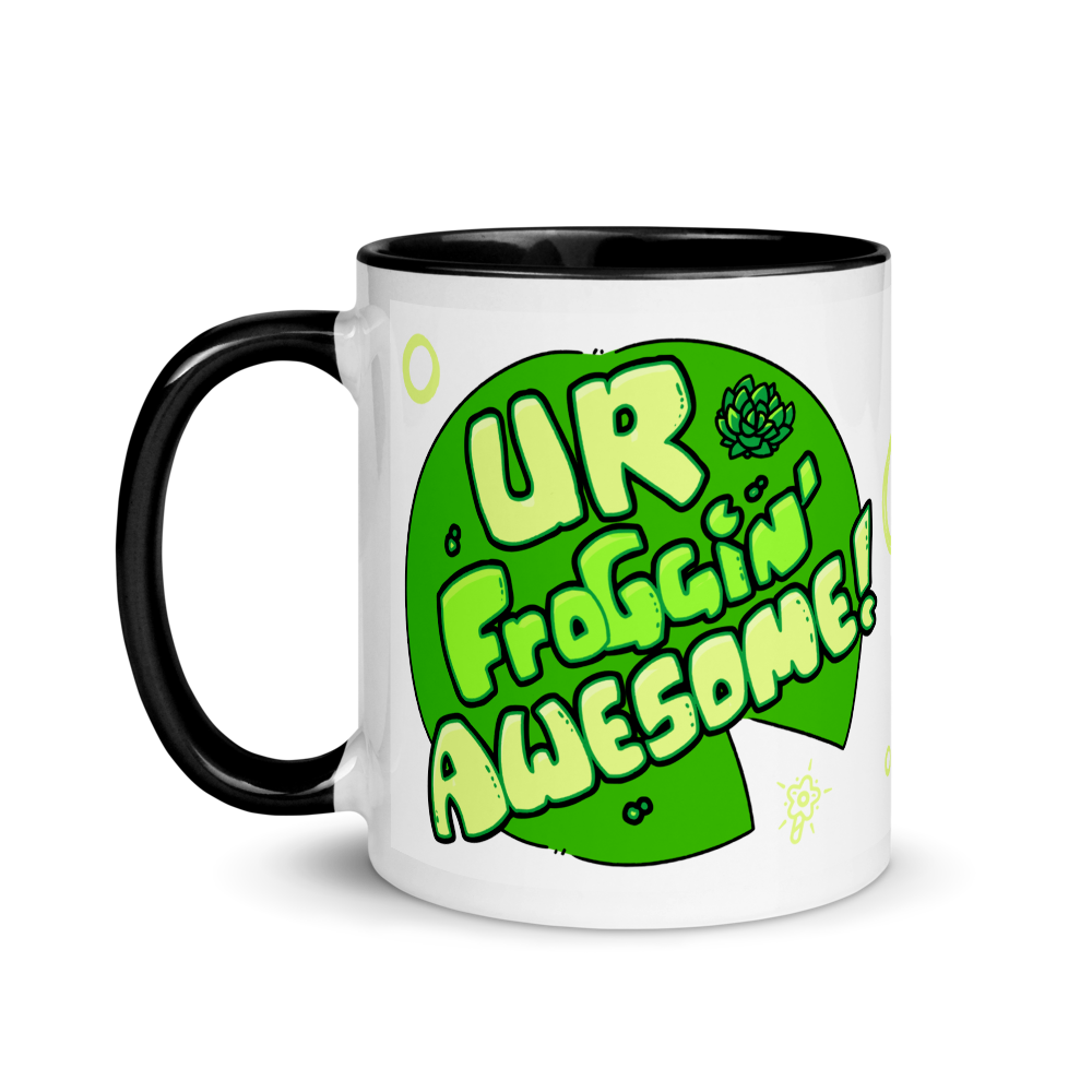 Froggin' Awesome Mug - PretendAgain ✨